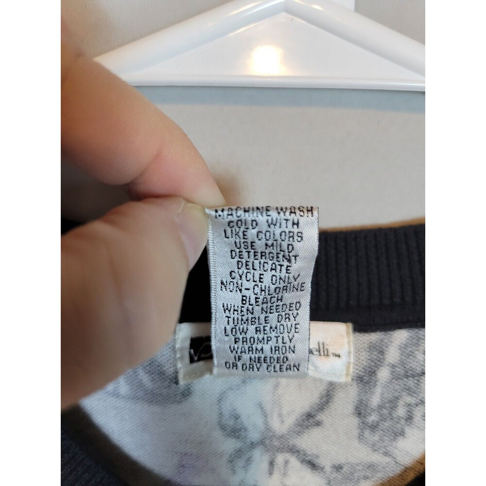 Vintage Butterfly Print Fitted Short Cardigan Womens Small Cute Coquette Dainty - Picture 9 of 9